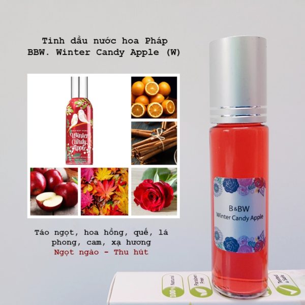 Tinh dầu nước hoa Pháp Winter Candy Apple