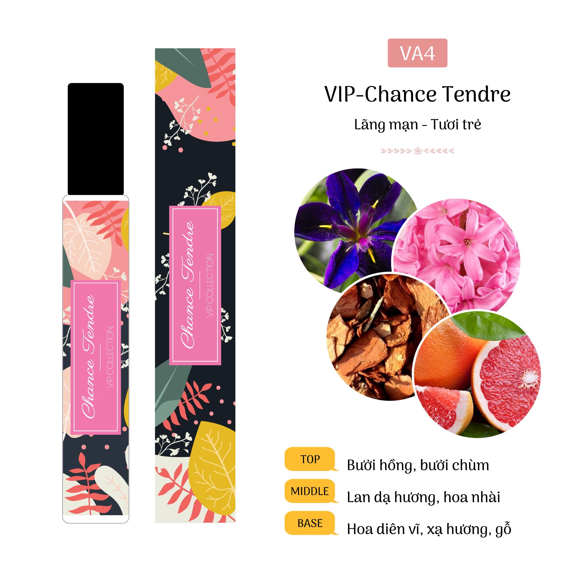 Tinh Dầu Nước Hoa Pháp Chance Tendre